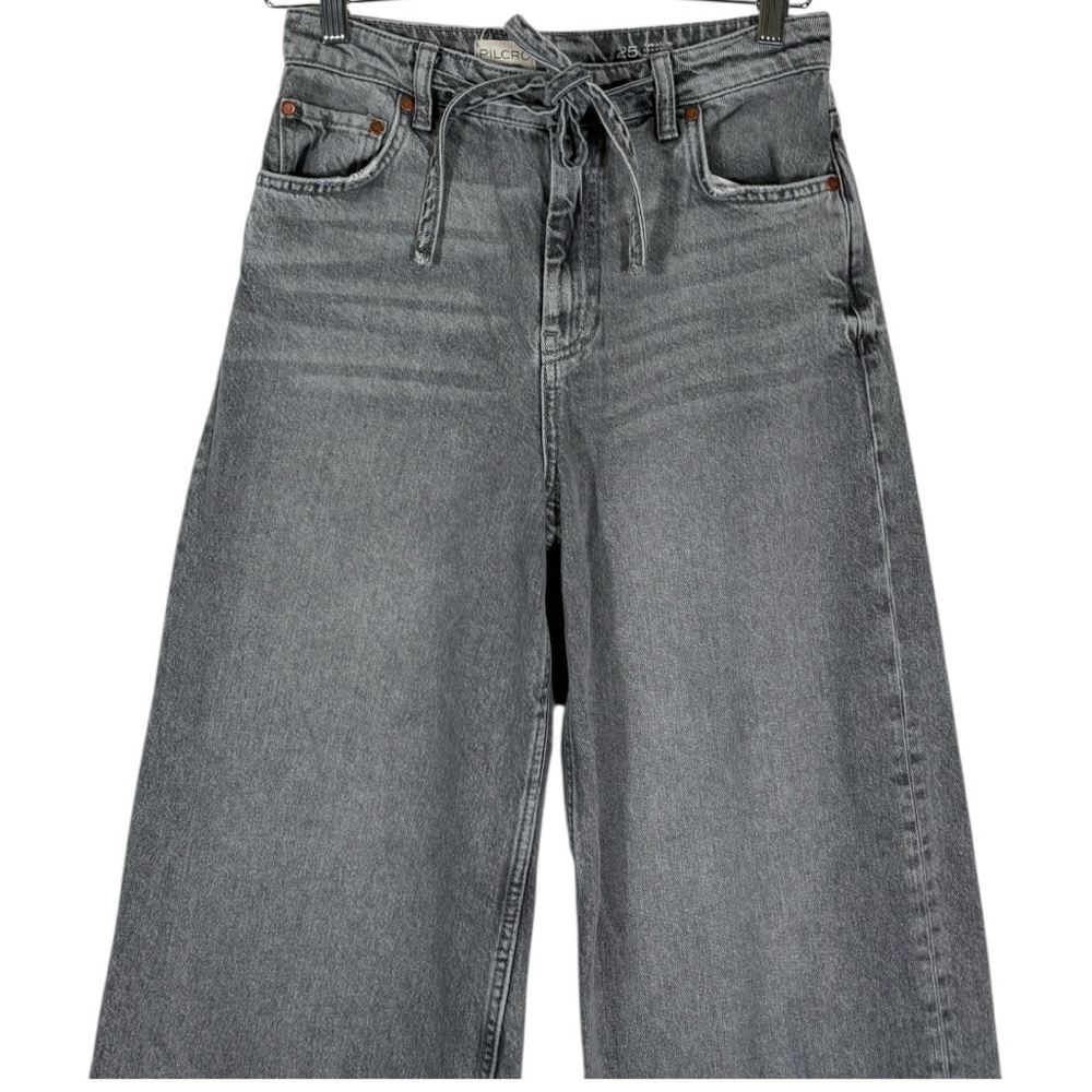 Anthropologie Pilcro Low Slug Slouchy Wide Leg Jeans Size 25 - Picture 4 of 9